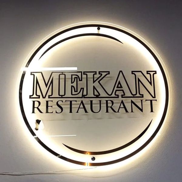 Yuvarlak Işıklı Tabela